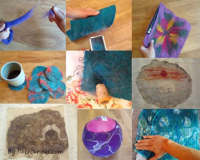 Needle Felting Nightscapes - Drew's Art Box Shop - a box of art lessons and  supplies delivered straight to your door!